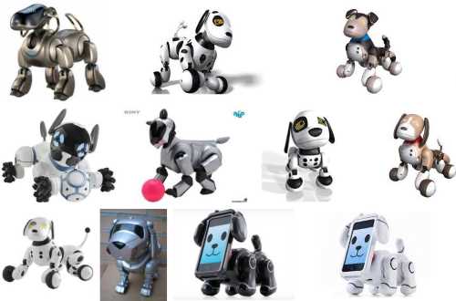 perros robot juguete